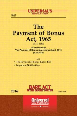 �Payment-of-Bonus-Act,-1965-along-with-Rules,-1975